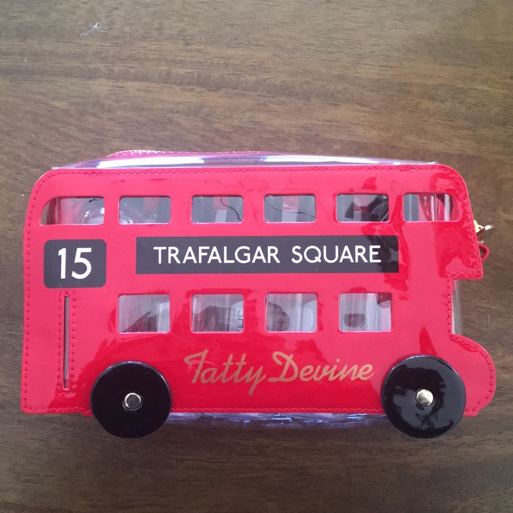Tatty Devine London Bus Washbag